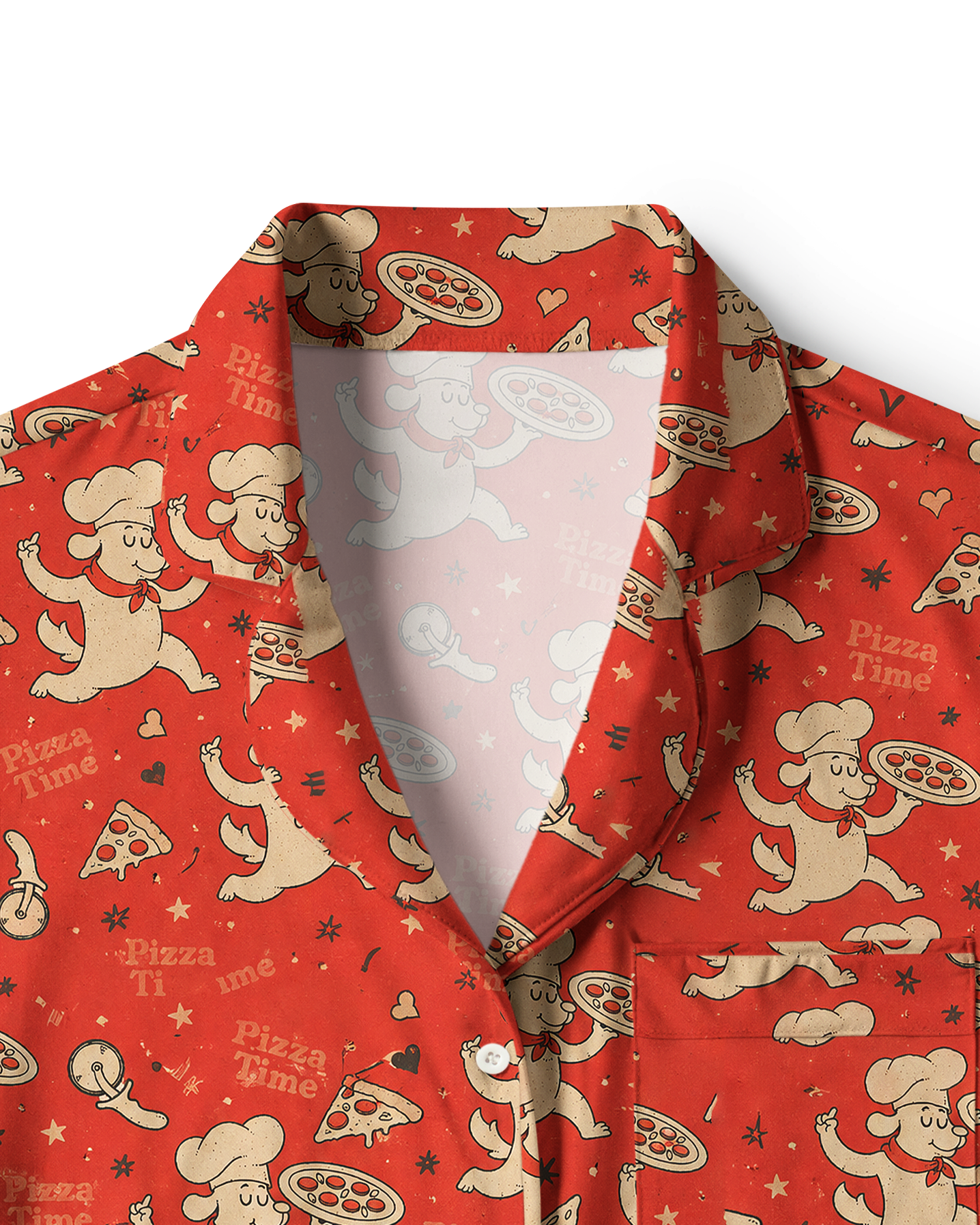 TheRetroTee  Pizza Chef Vintage Pajama Set