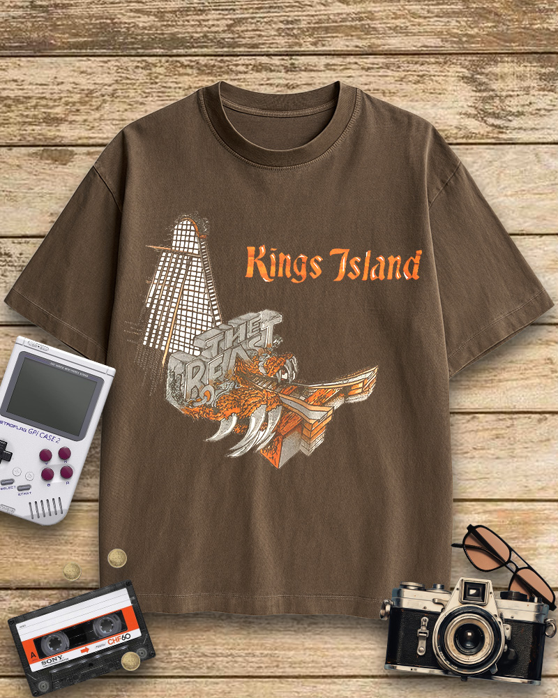 TheRetroTee 1979 Kings Island Cotton T-Shirt