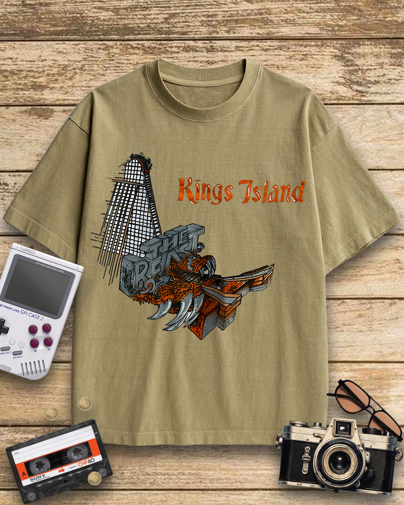 TheRetroTee 1979 Kings Island Cotton T-Shirt