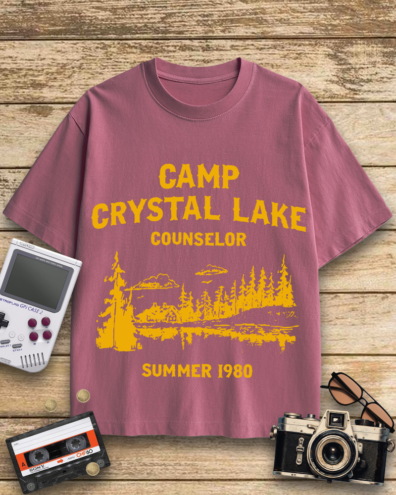 TheRetroTee Friday the 13th Jason Voorhees Halloween 1980s Cotton T-Shirt