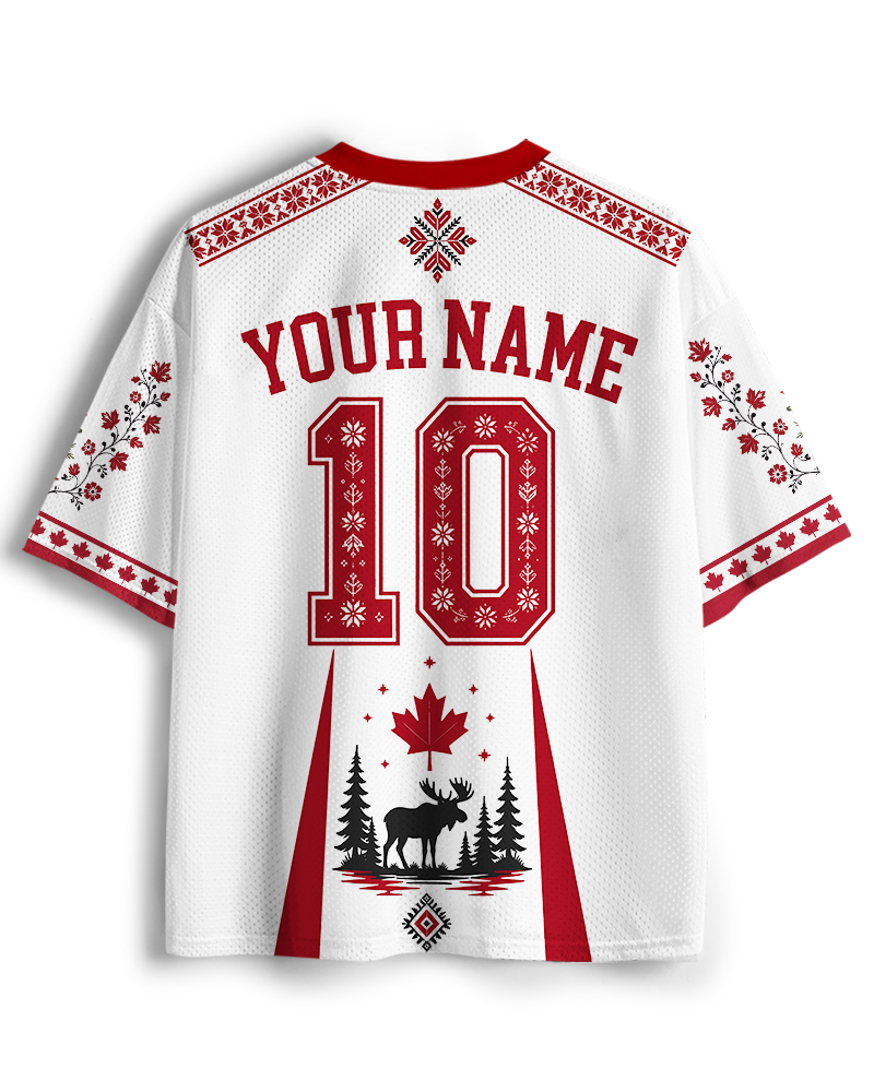 TheRetroTee 1980s Canadian Wilderness Soccer Jersey