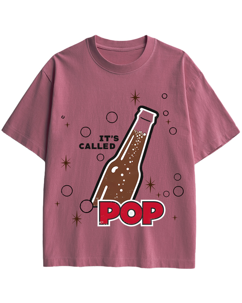 TheRetroTee It's Called Pop 1950s Cotton T-Shirt