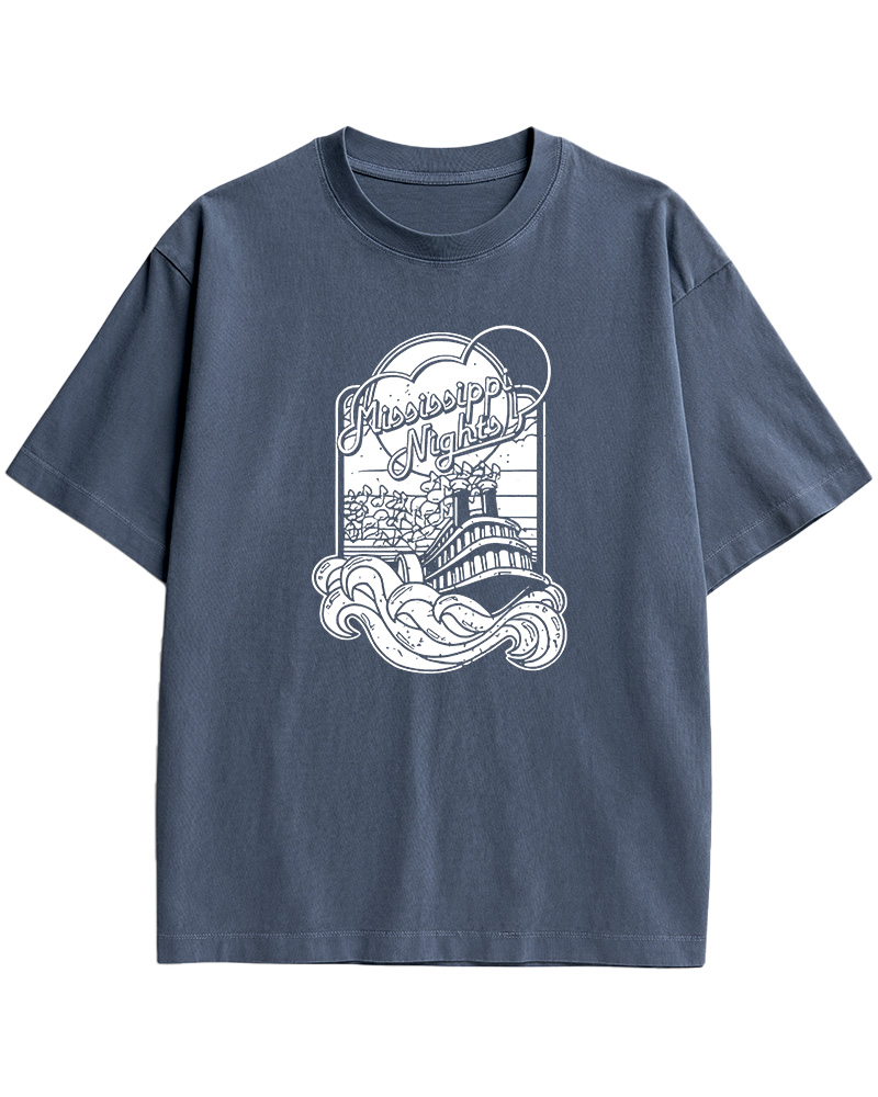 TheRetroTee Mississippi Nights St. Louis 1970s Cotton T-Shirt