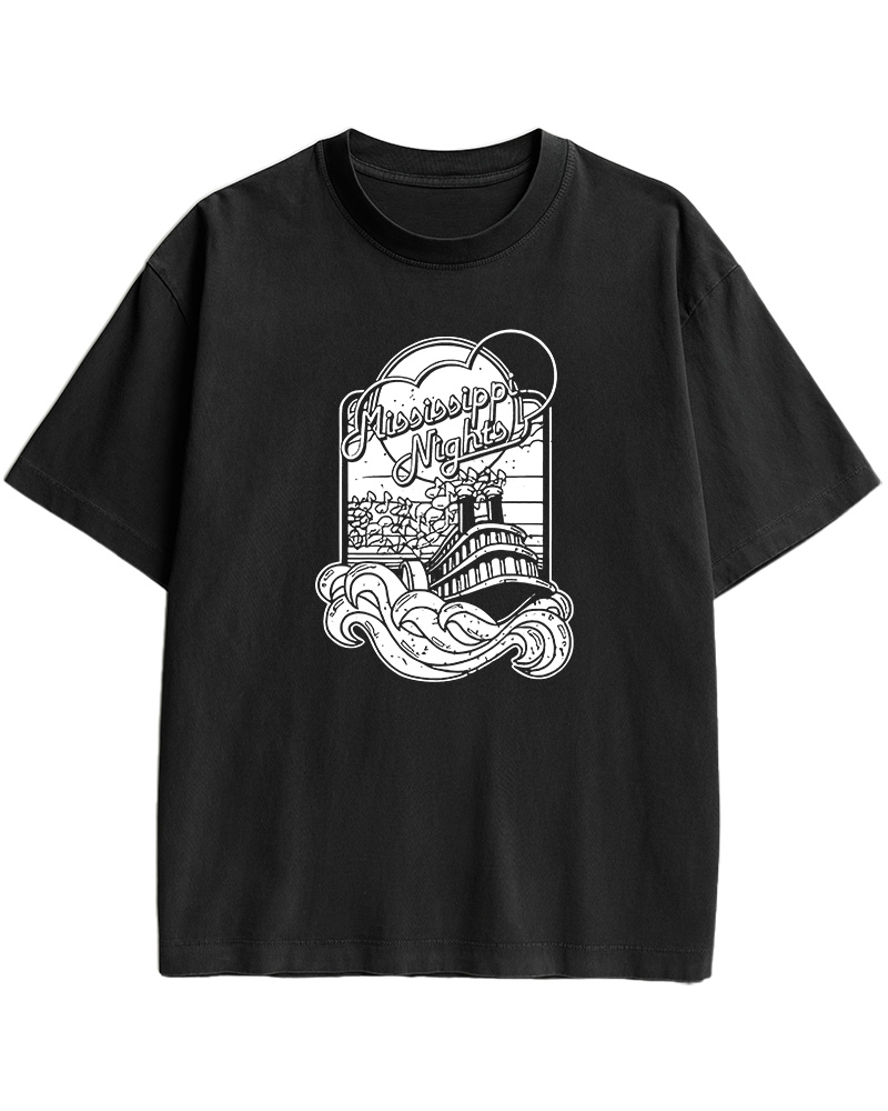 TheRetroTee Mississippi Nights St. Louis 1970s Cotton T-Shirt