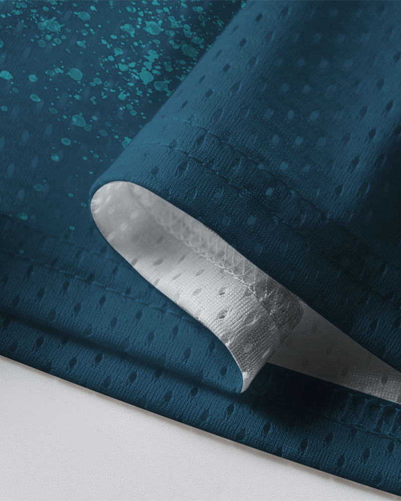 TheRetroTee Gulf Of Mexico 1970s Mesh Jersey