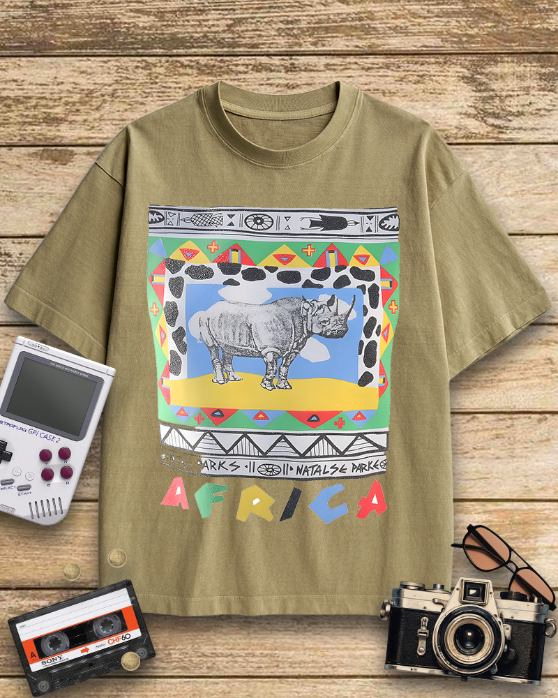 TheRetroTee South Africa Natal Park Animal Cotton T-Shirt