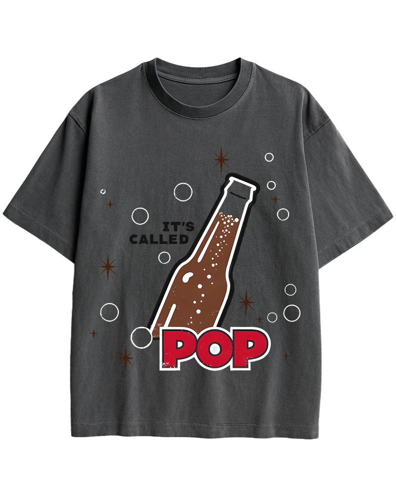 TheRetroTee It's Called Pop 1950s Cotton T-Shirt