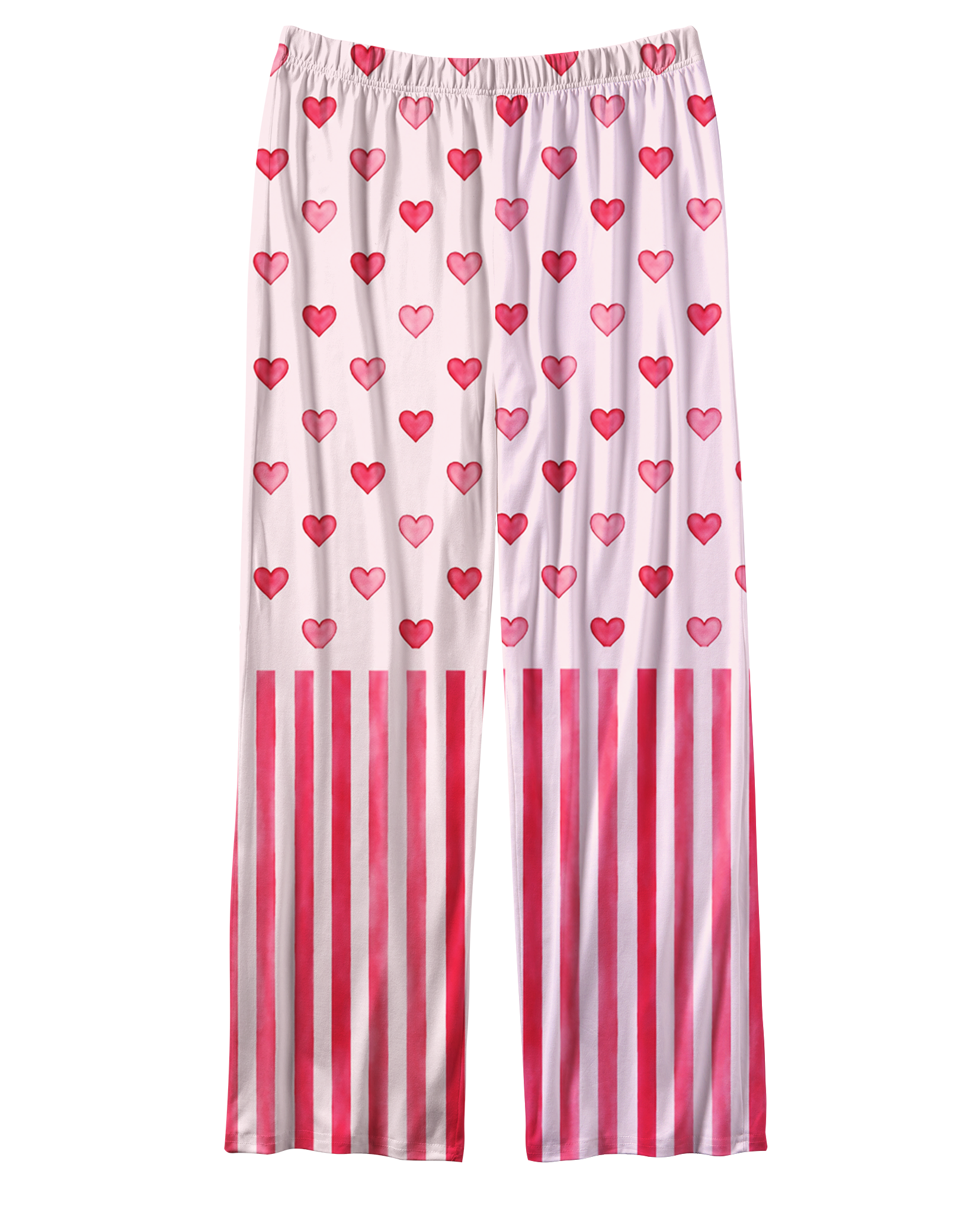 TheRetroTee Valentine Block Vintage Pajama Set