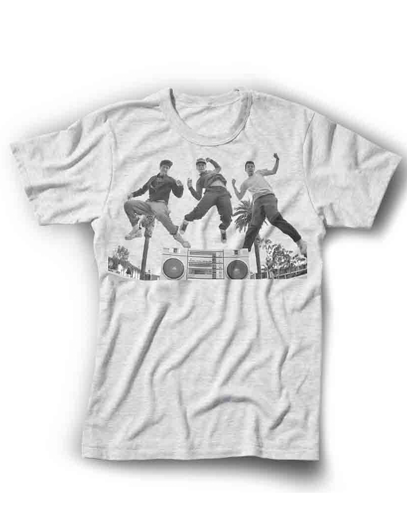 TheRetroTee 1980s Faded Cassette Music Graphic T-Shirt