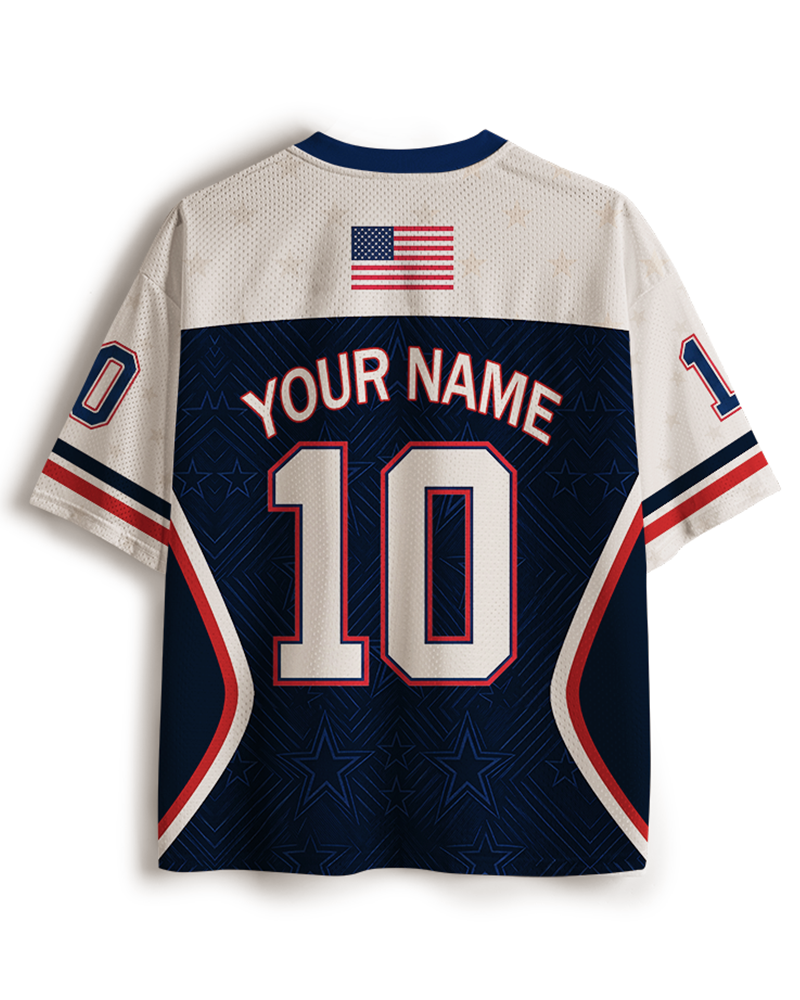 TheRetroTee USA 26 Retro Soccer Mesh Jersey