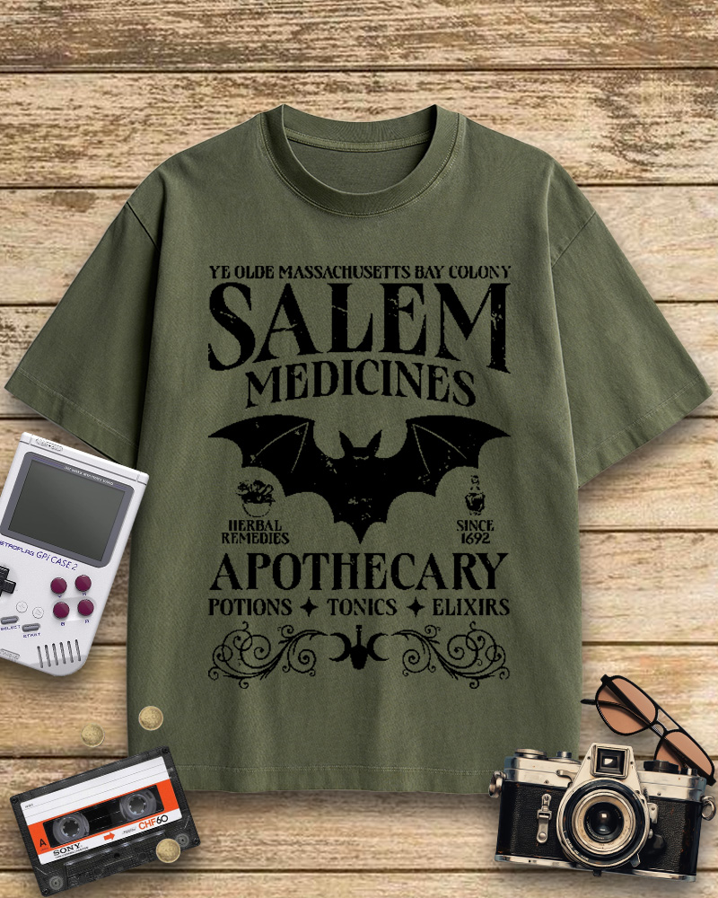 TheRetroTee Apothecary 2000s Cotton T-Shirt