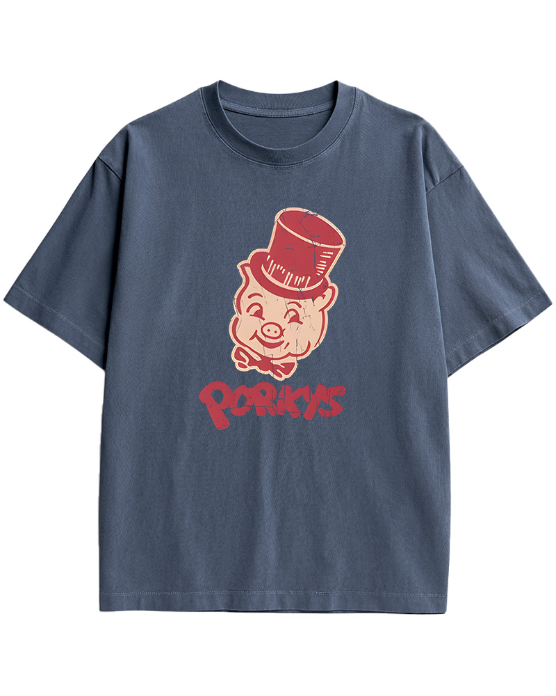 TheRetroTee Porkys St. Paul 1950s Cotton T-Shirt