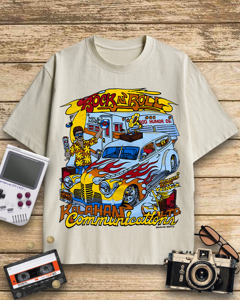 TheRetroTee 1970s Minneapolis Cotton T-Shirt