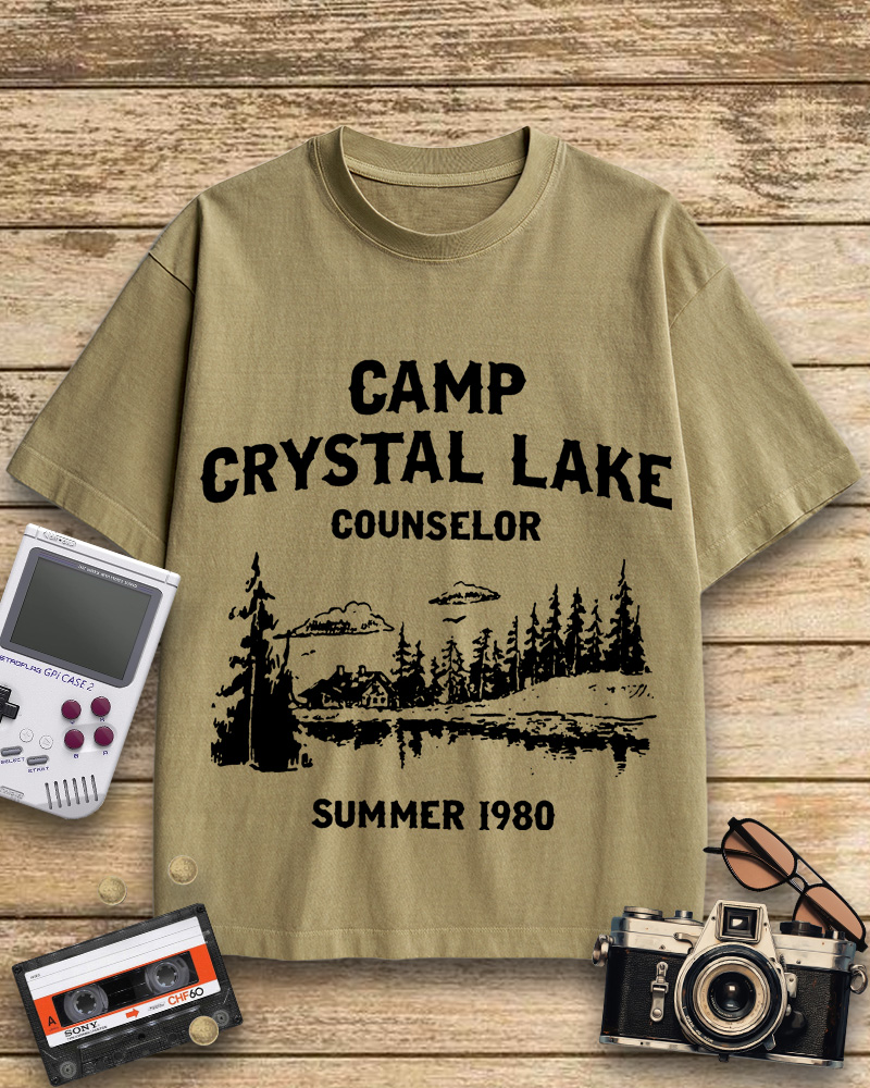 TheRetroTee Friday the 13th Jason Voorhees Halloween 1980s Cotton T-Shirt