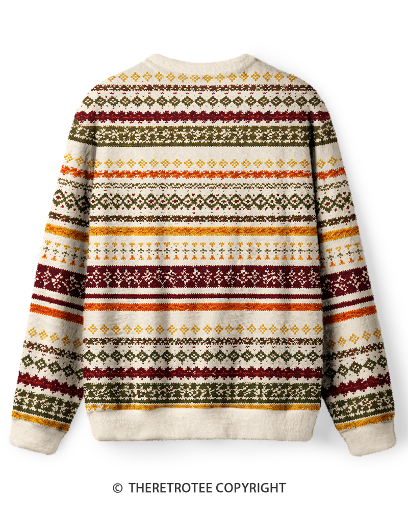 TheRetroTee Vintage Taco Paper Sweater