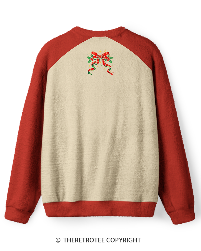 TheRetroTee Vintage Holiday Cheer and Female Rage Sweater