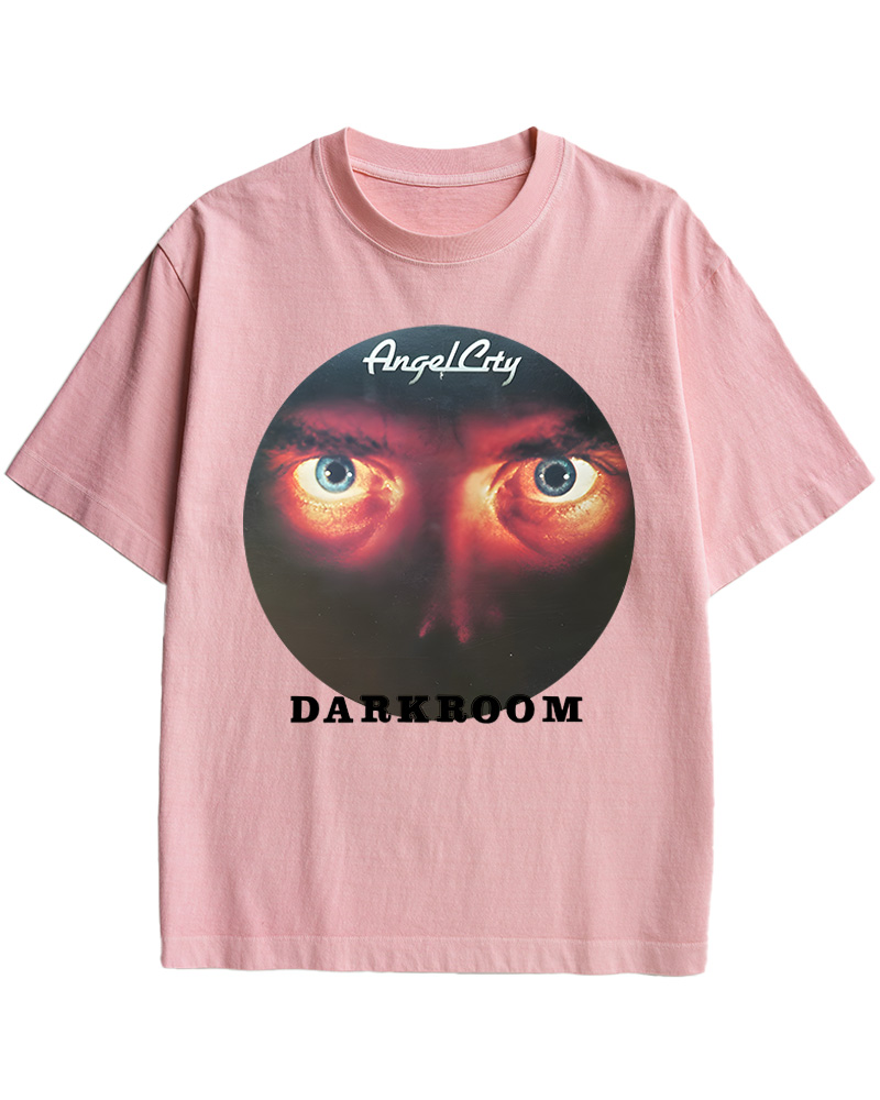 TheRetroTee Darkroom 1980s Music Cotton T-Shirt