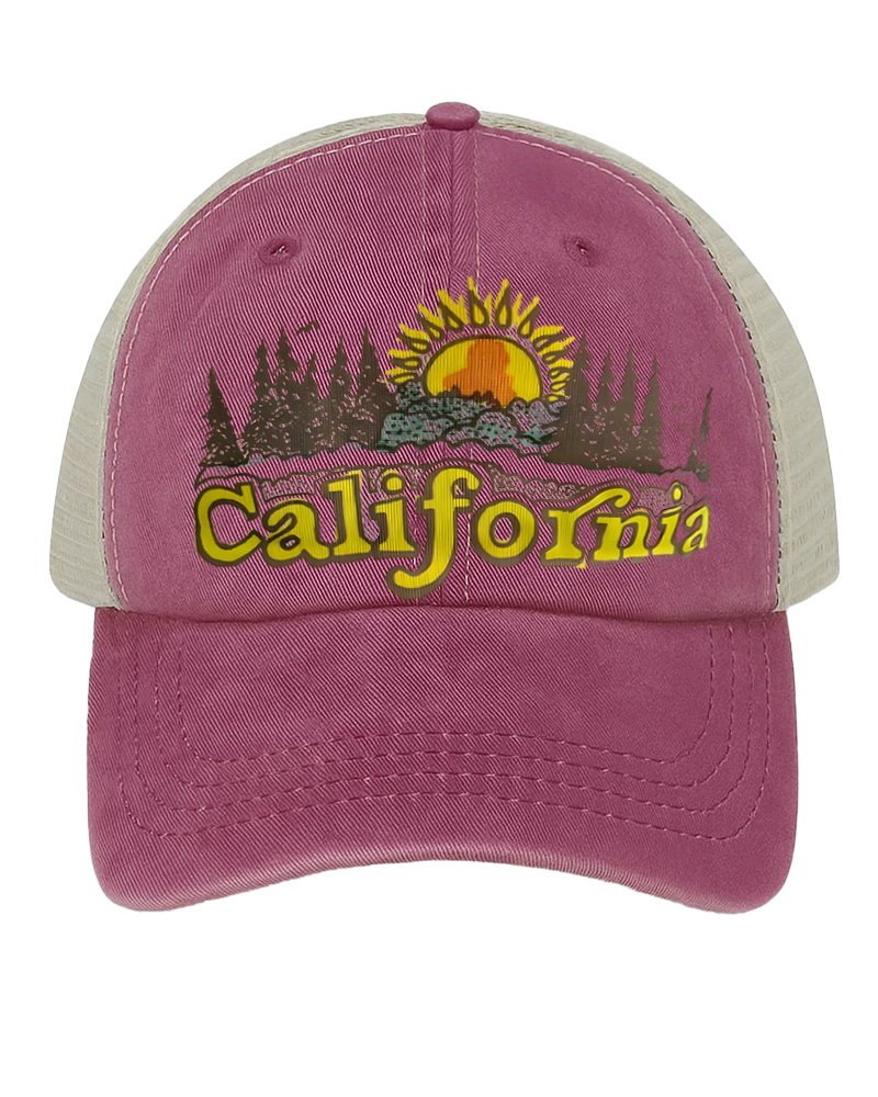 TheRetroTee 80s California Trucker Hat