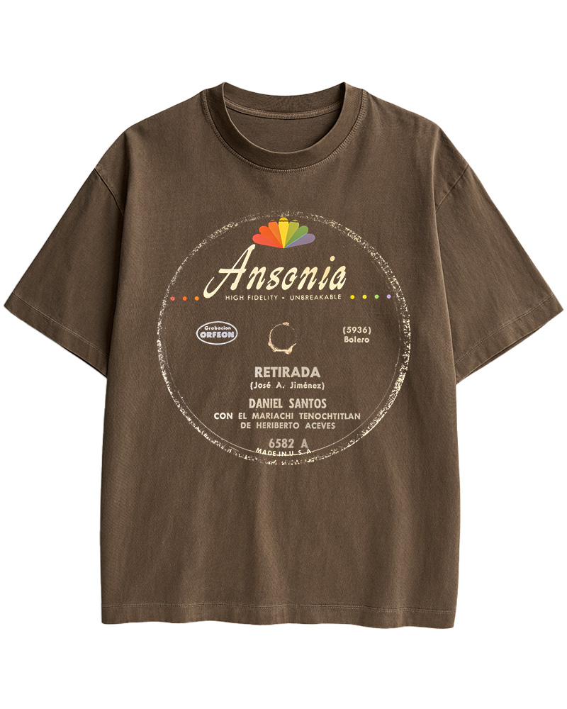 TheRetroTee Amaneci En Tus Brazos 1960s Cotton T-Shirt