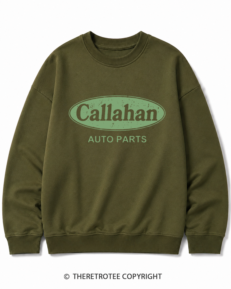 TheRetroTee Auto Parts 1990s Cotton Sweatshirt