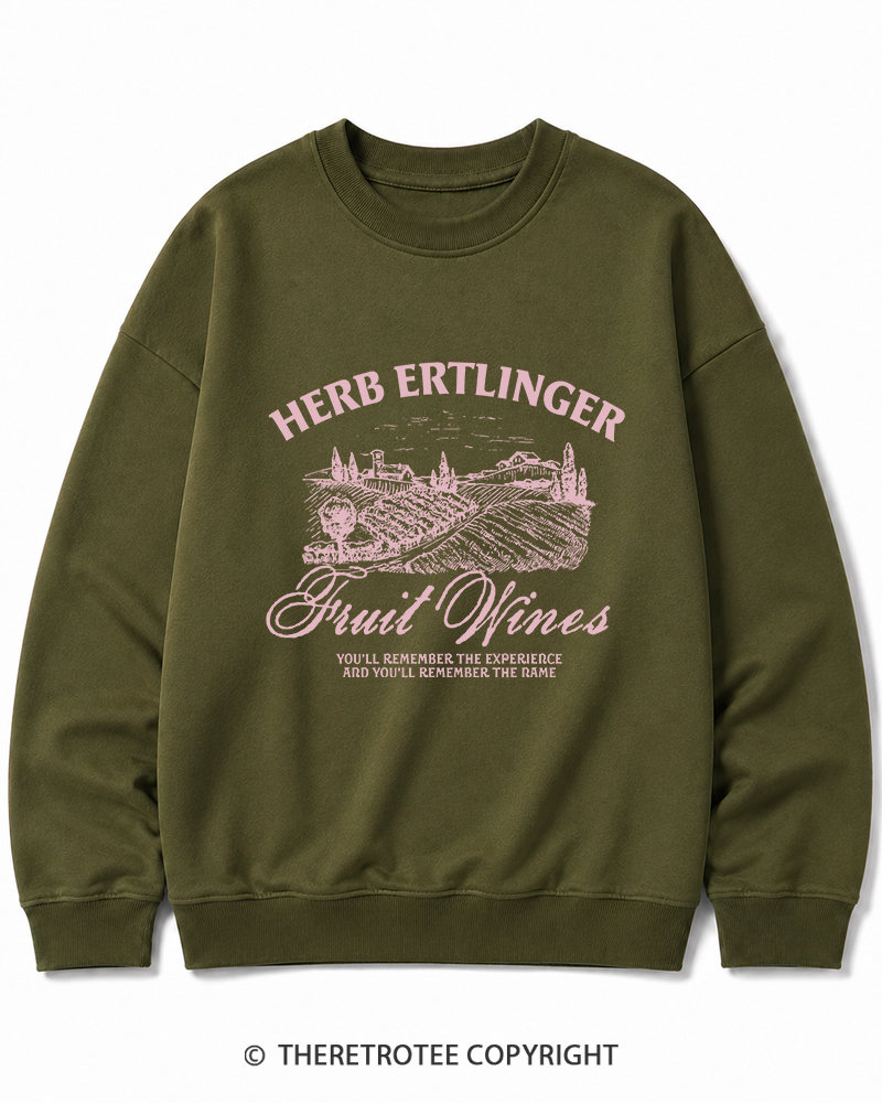 TheRetroTee Fruit Wines 2010s Cotton Sweatshirt