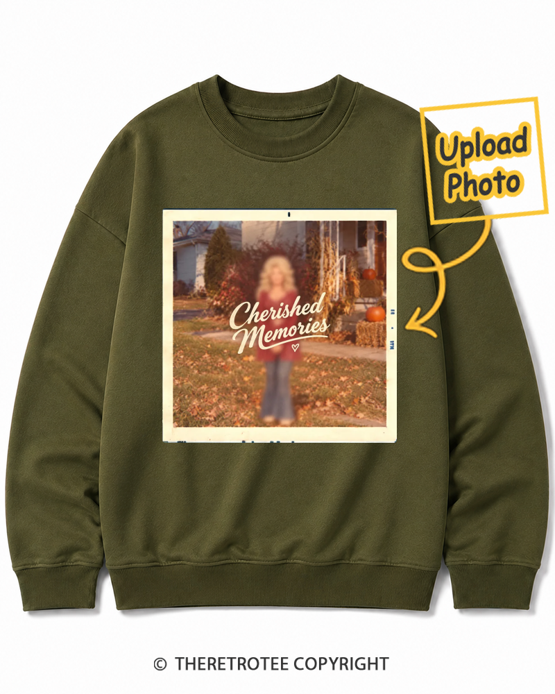 TheRetroTee Personalized Cherished Memories Sweatshirt