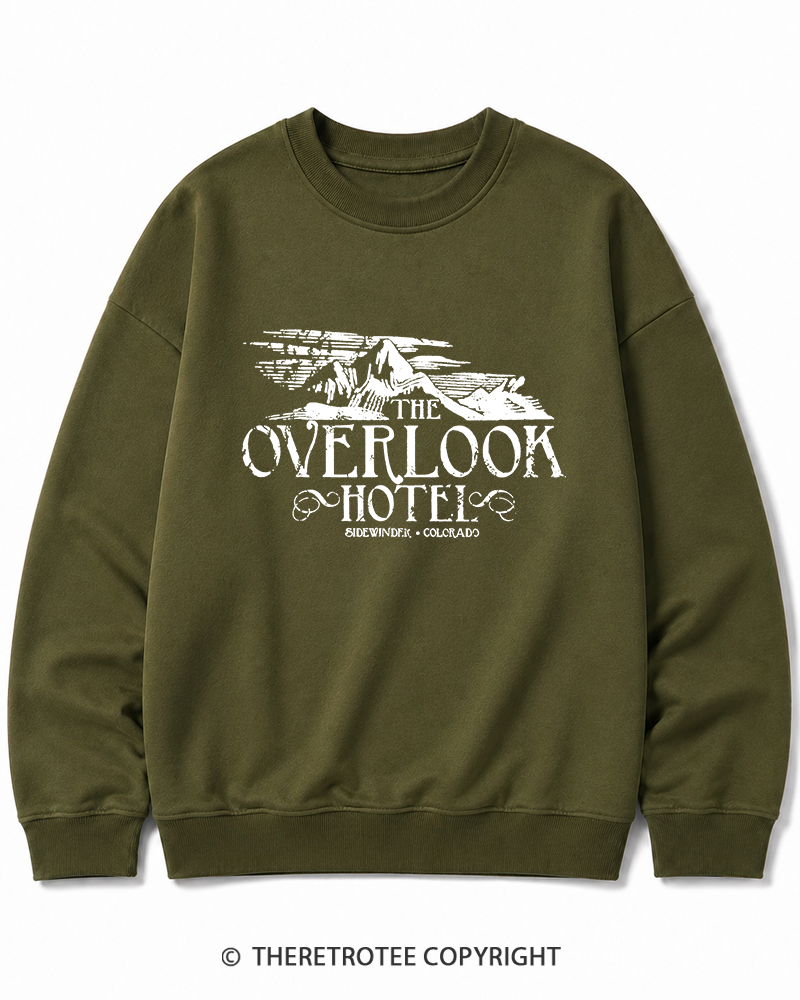 TheRetroTee The Overlook Hotel 1980s Cotton Sweatshirt