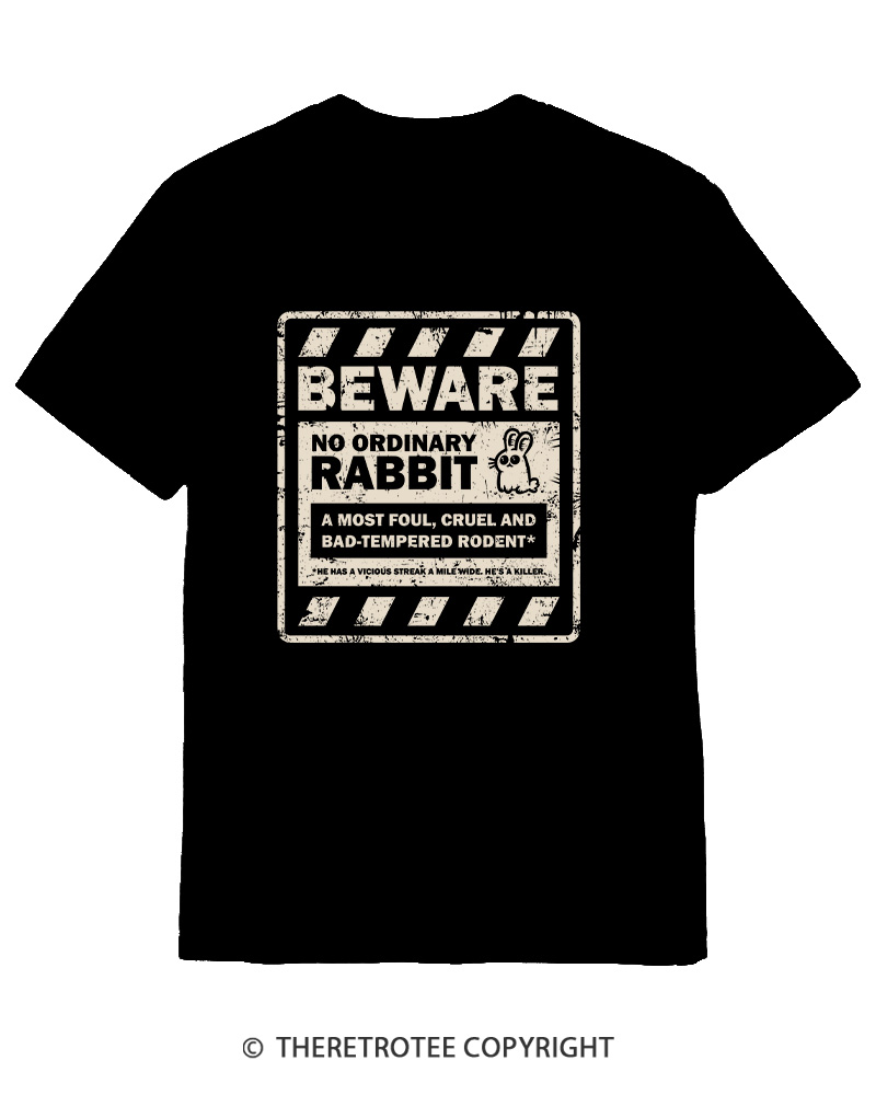 TheRetroTee No Ordinary Rabbit 1970s Cotton T-Shirt