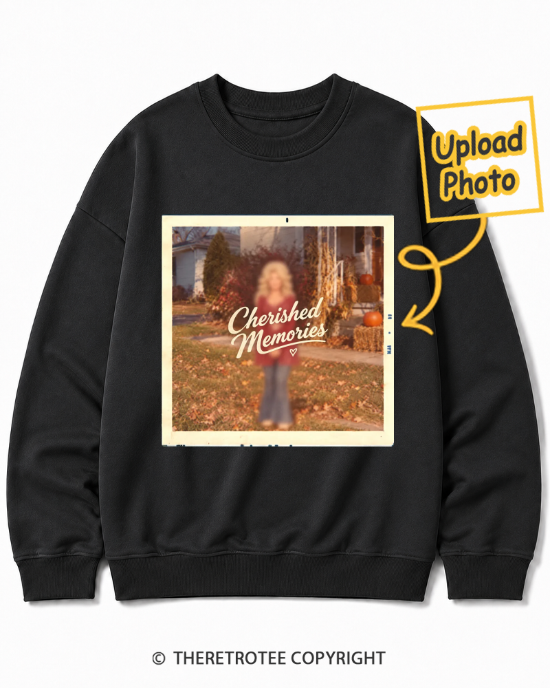 TheRetroTee Personalized Cherished Memories Sweatshirt