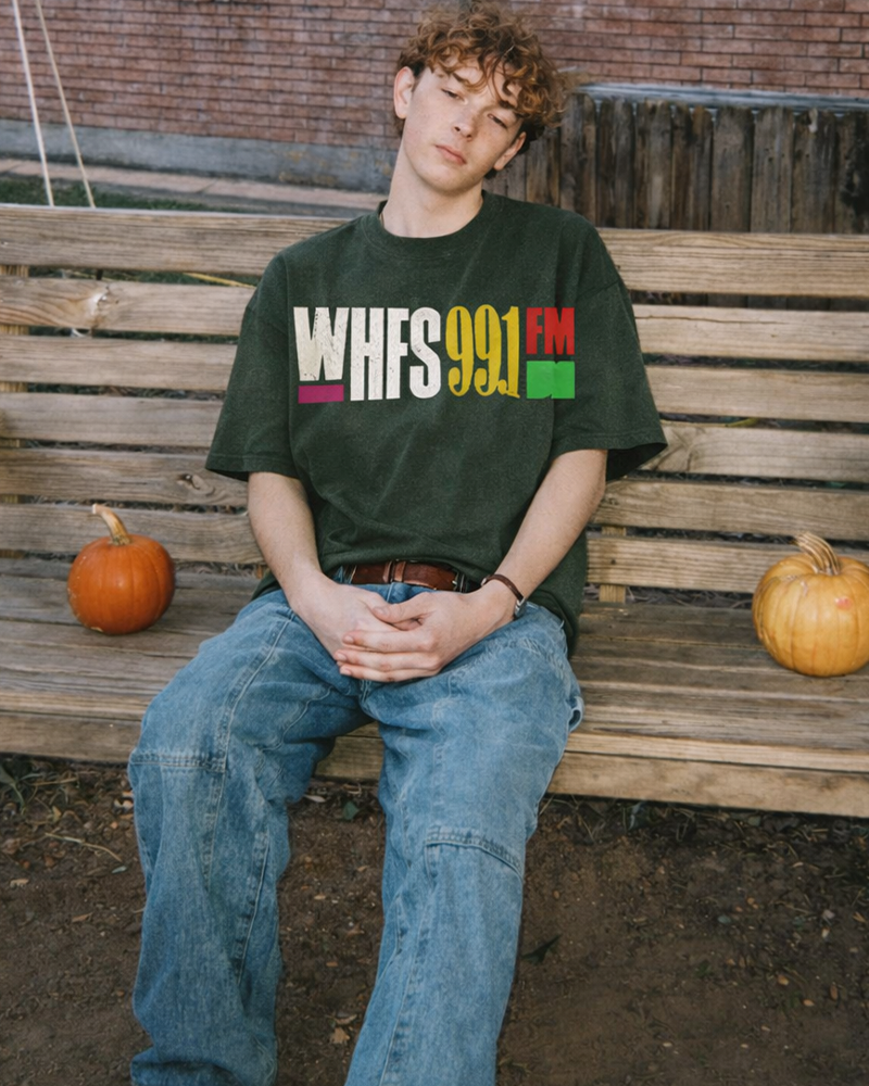 TheRetroTee WHFS 1980s Cotton T-Shirt