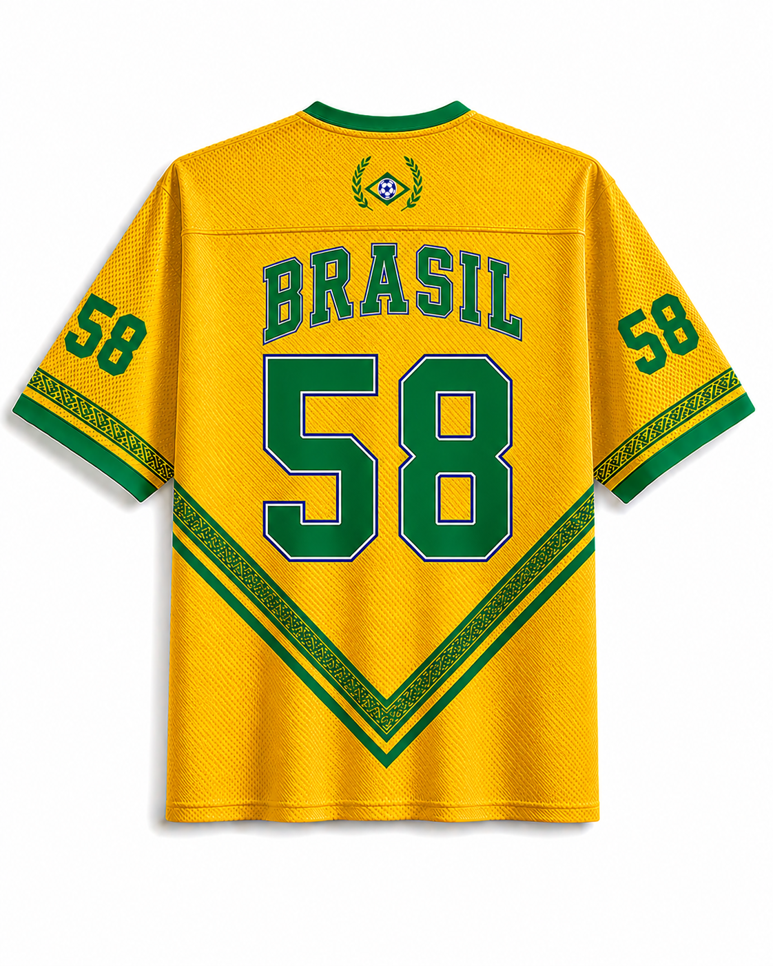 TheRetroTee The Brazil We Fell in Love With Mesh Jersey