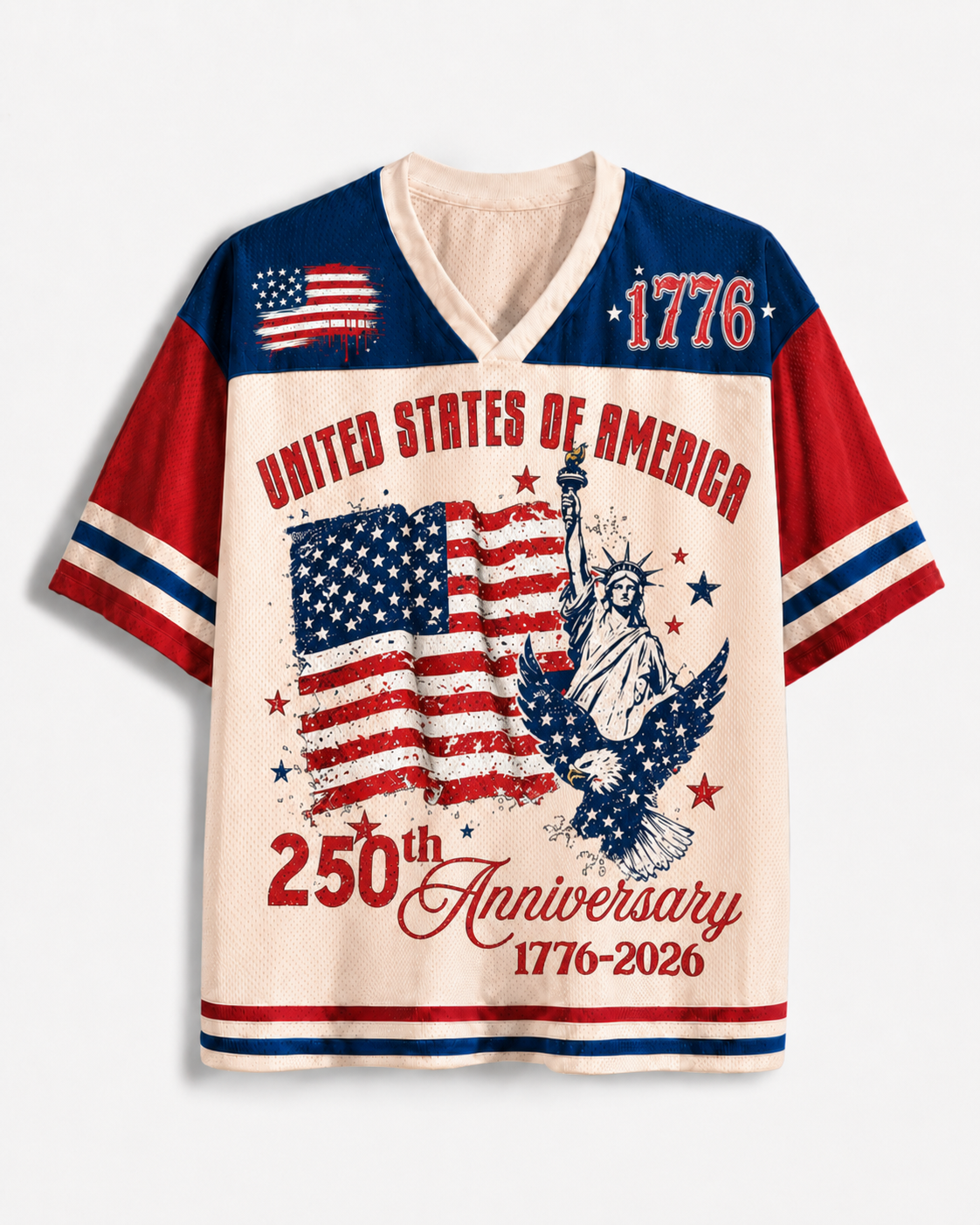 July 4 Mesh Jersey