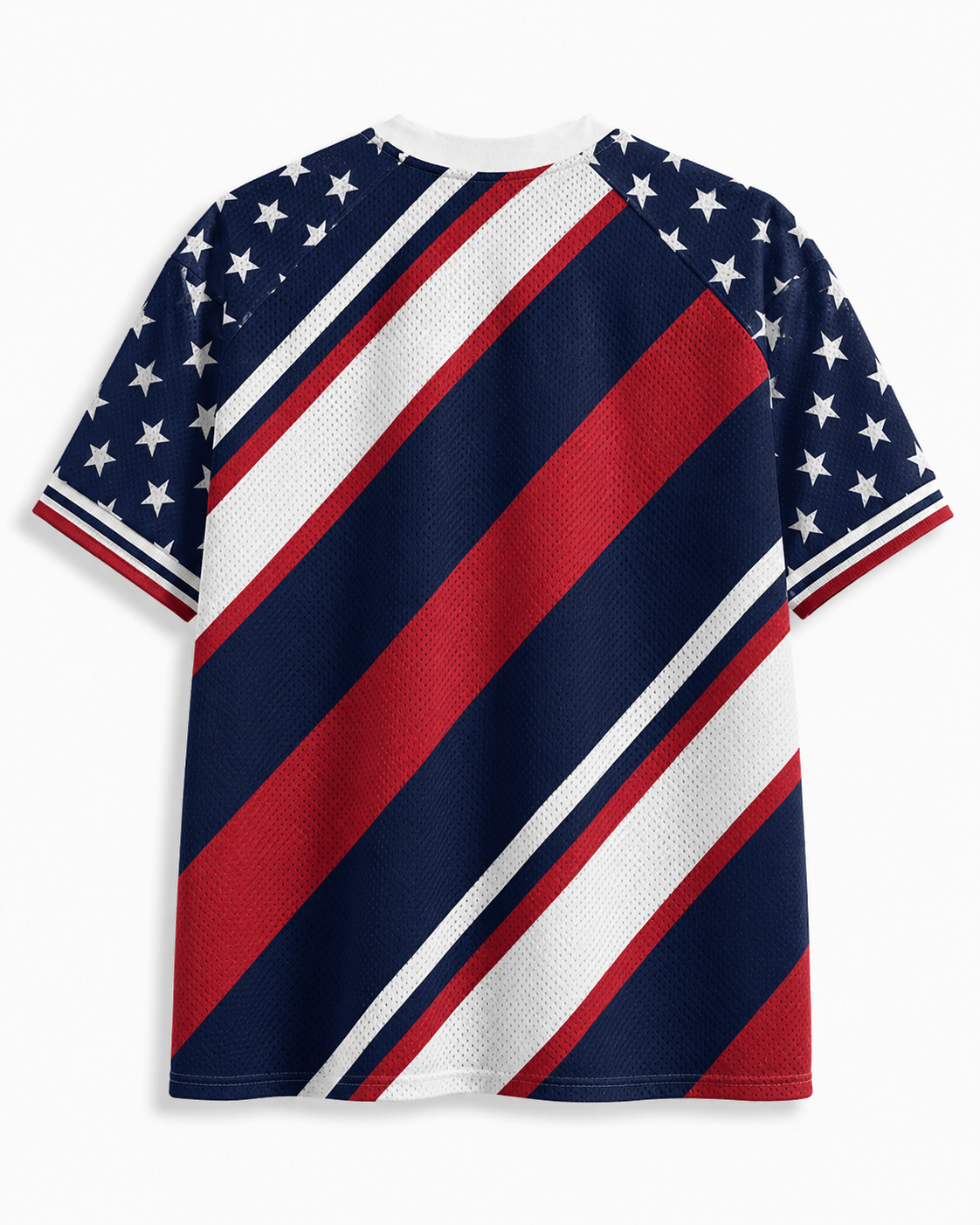 TheRetroTee America 250th Anniversary Patriotic Soccer Mesh Jersey
