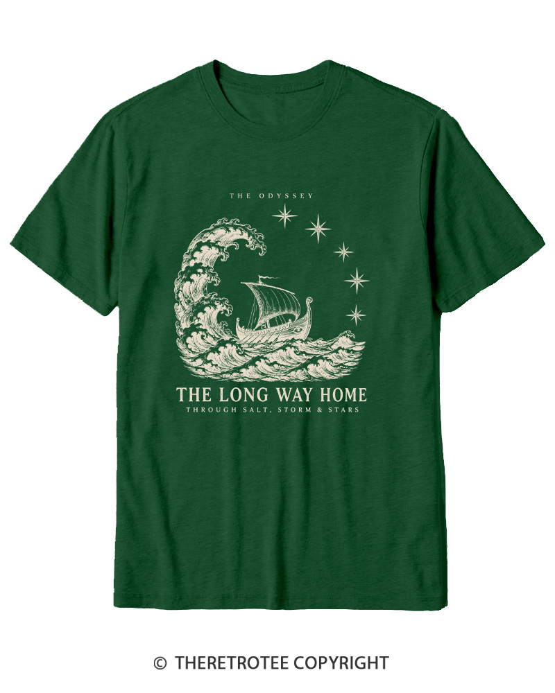 TheRetroTee Classical the Odyssey Cotton T-Shirt