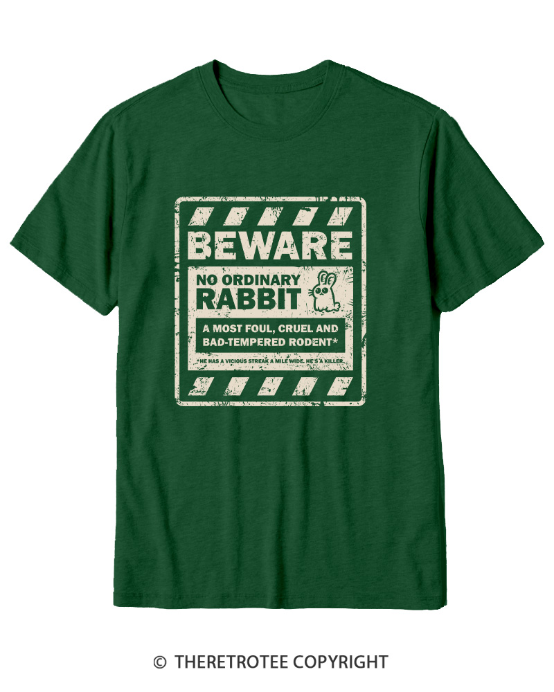 TheRetroTee No Ordinary Rabbit 1970s Cotton T-Shirt