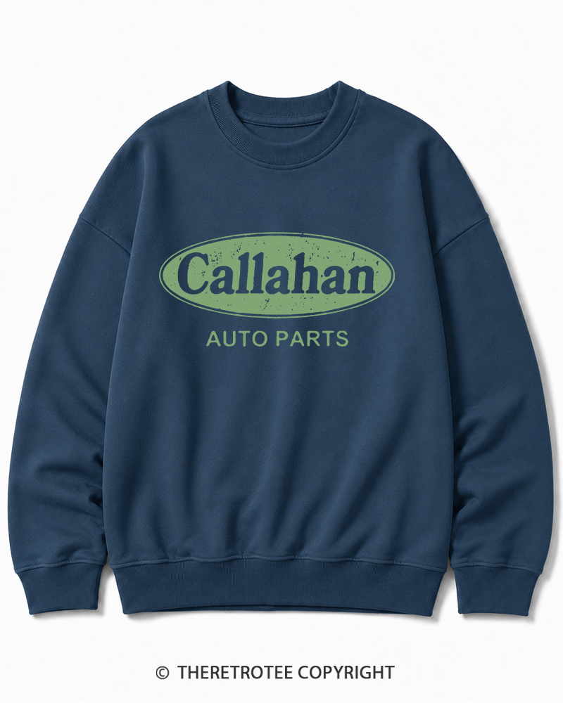 TheRetroTee Auto Parts 1990s Cotton Sweatshirt