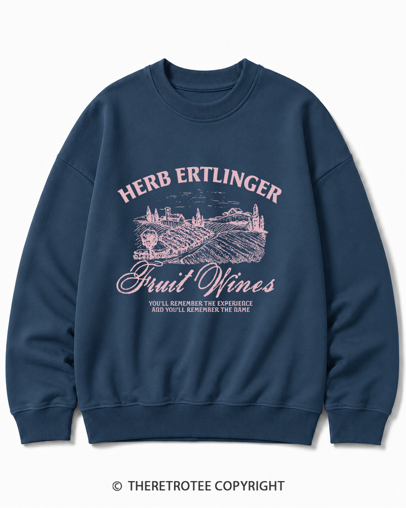 TheRetroTee Fruit Wines 2010s Cotton Sweatshirt