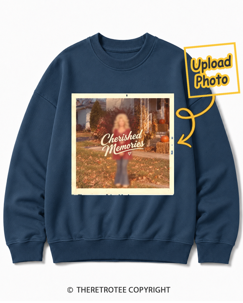 TheRetroTee Personalized Cherished Memories Sweatshirt