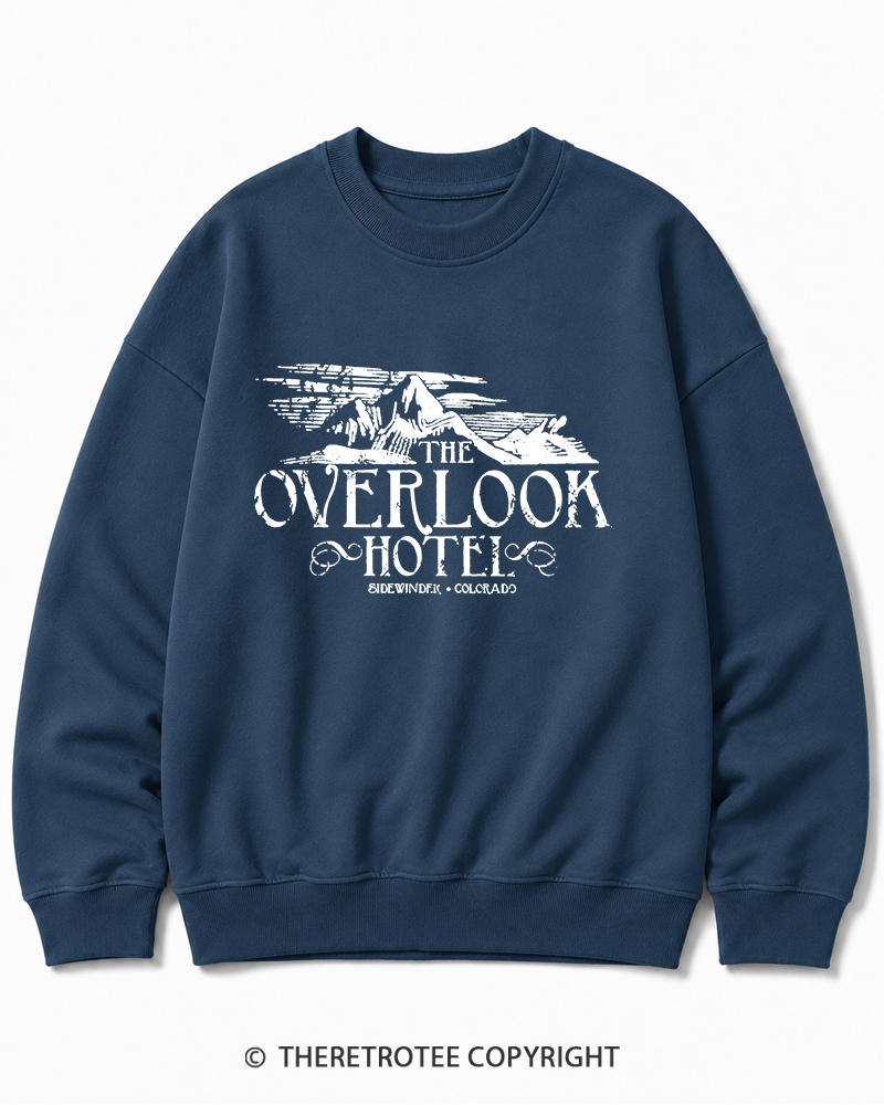 TheRetroTee The Overlook Hotel 1980s Cotton Sweatshirt