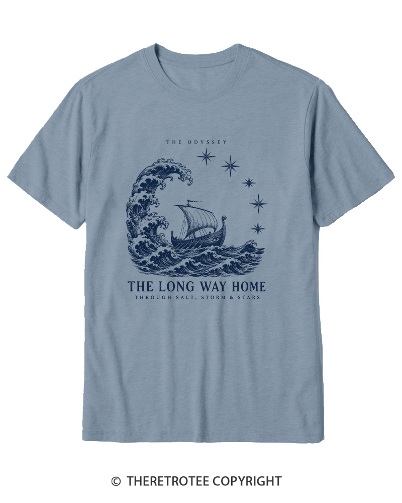 TheRetroTee Classical the Odyssey Cotton T-Shirt