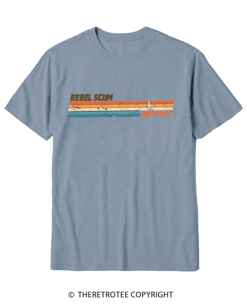 TheRetroTee Rebel Scum Leftist 1977 Cotton T-Shirt