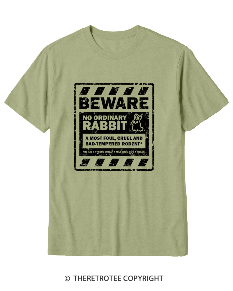 TheRetroTee No Ordinary Rabbit 1970s Cotton T-Shirt