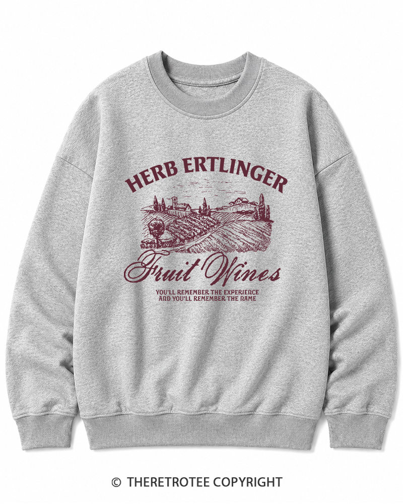 TheRetroTee Fruit Wines 2010s Cotton Sweatshirt
