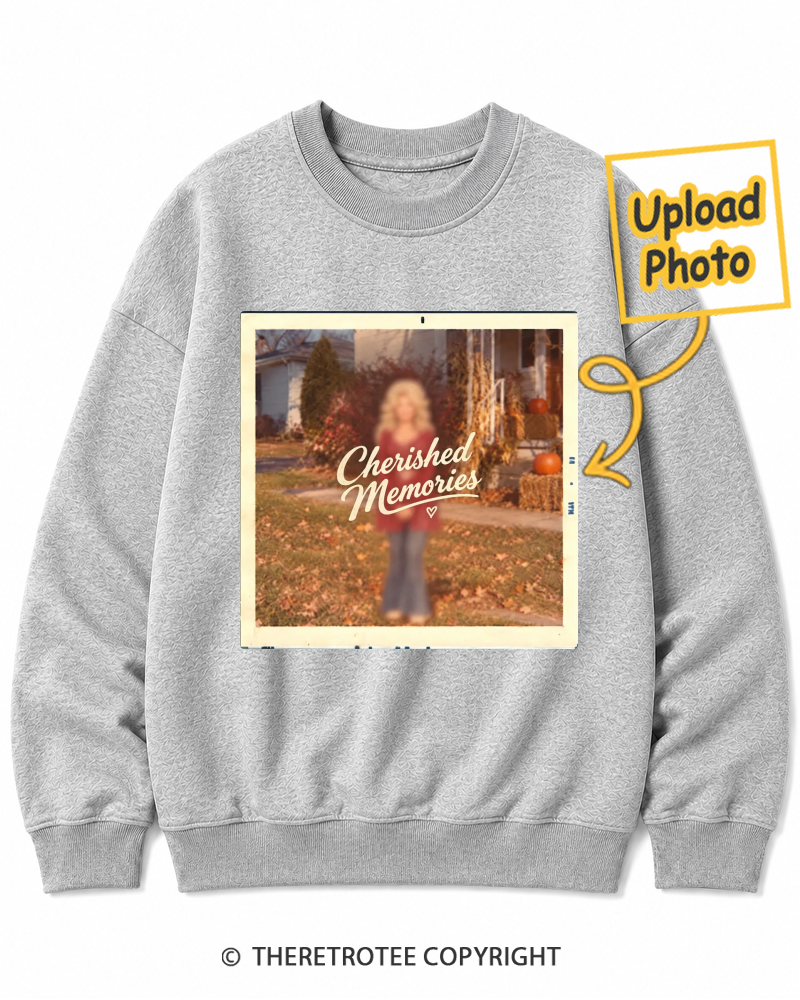 TheRetroTee Personalized Cherished Memories Sweatshirt