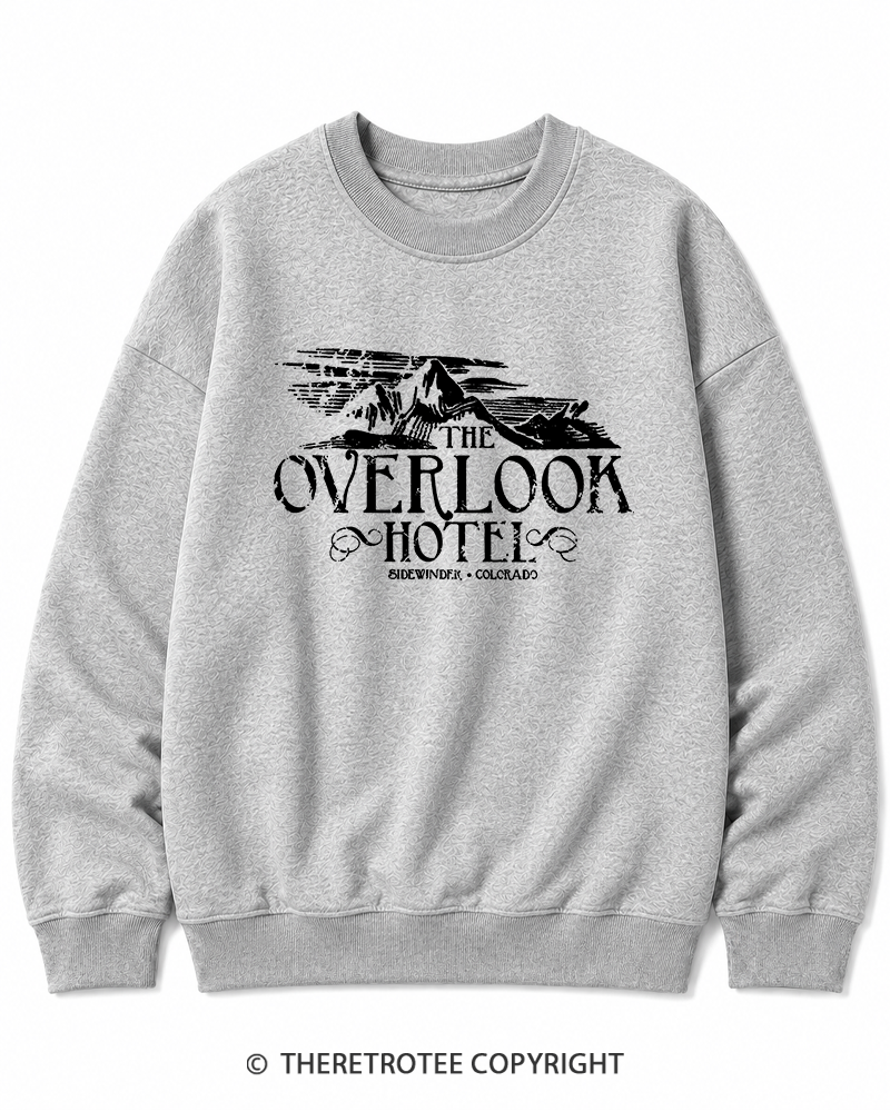 TheRetroTee The Overlook Hotel 1980s Cotton Sweatshirt