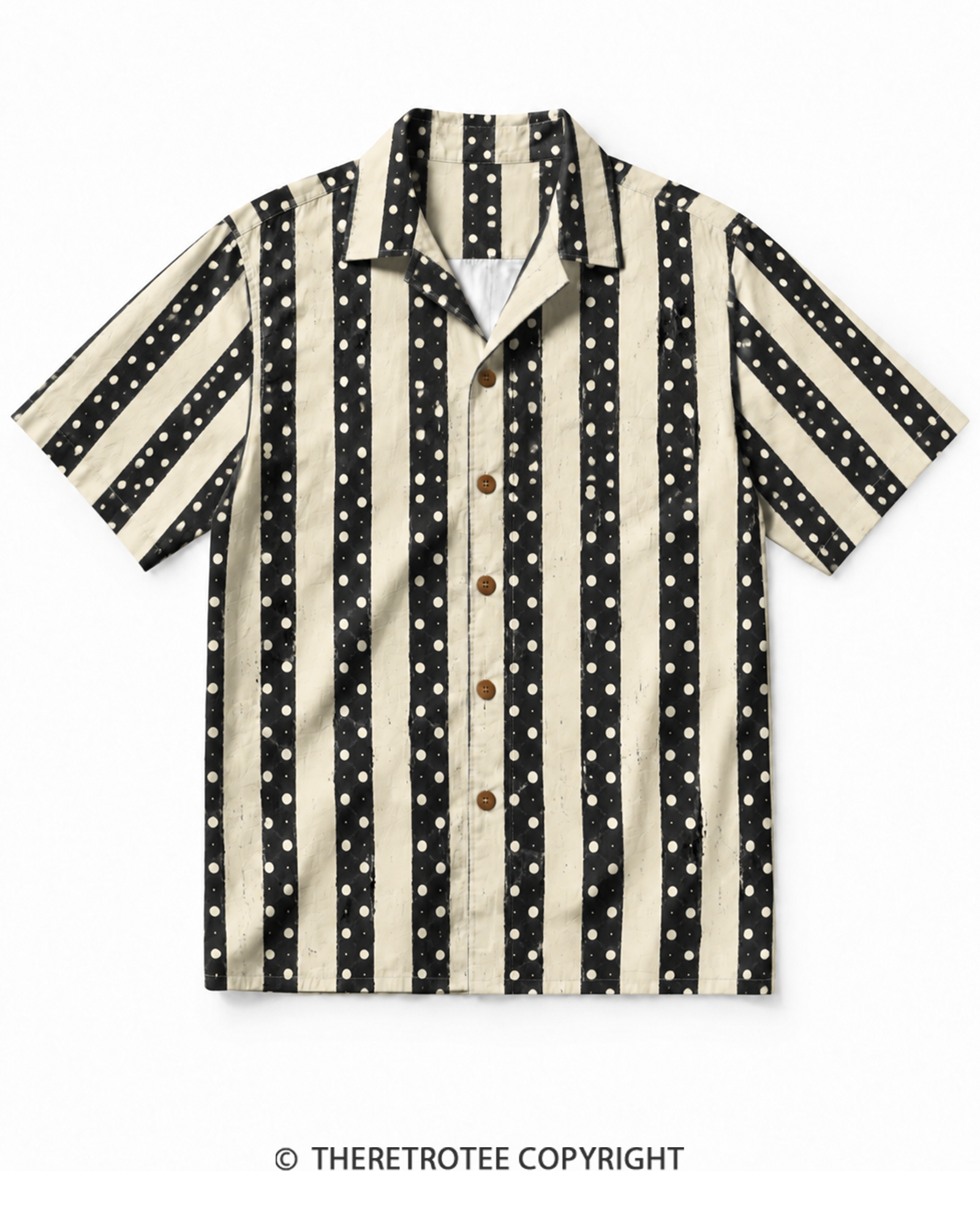 [Copy]TheRetroTee Vintage Halloween Ghost & Witch Hawaiian Shirt