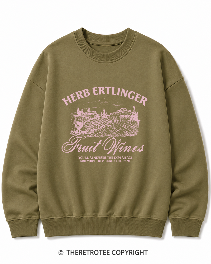 TheRetroTee Fruit Wines 2010s Cotton Sweatshirt