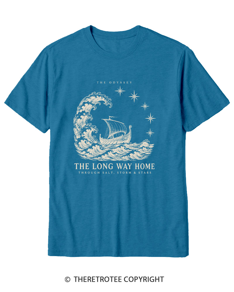 TheRetroTee Classical the Odyssey Cotton T-Shirt