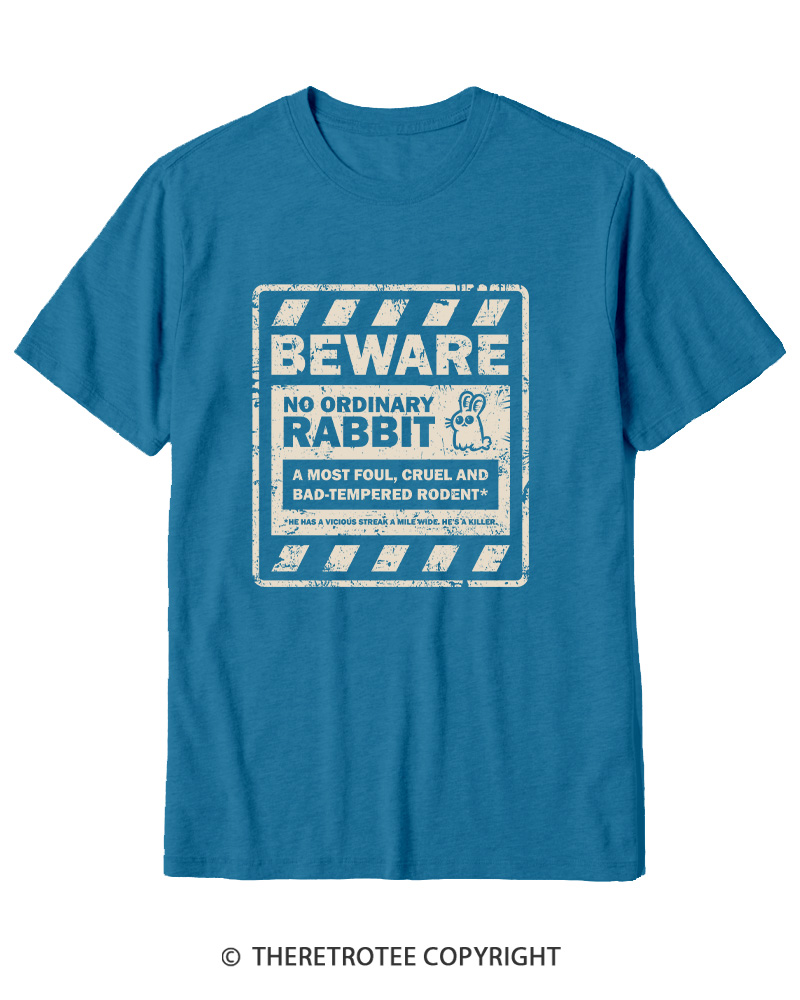 TheRetroTee No Ordinary Rabbit 1970s Cotton T-Shirt