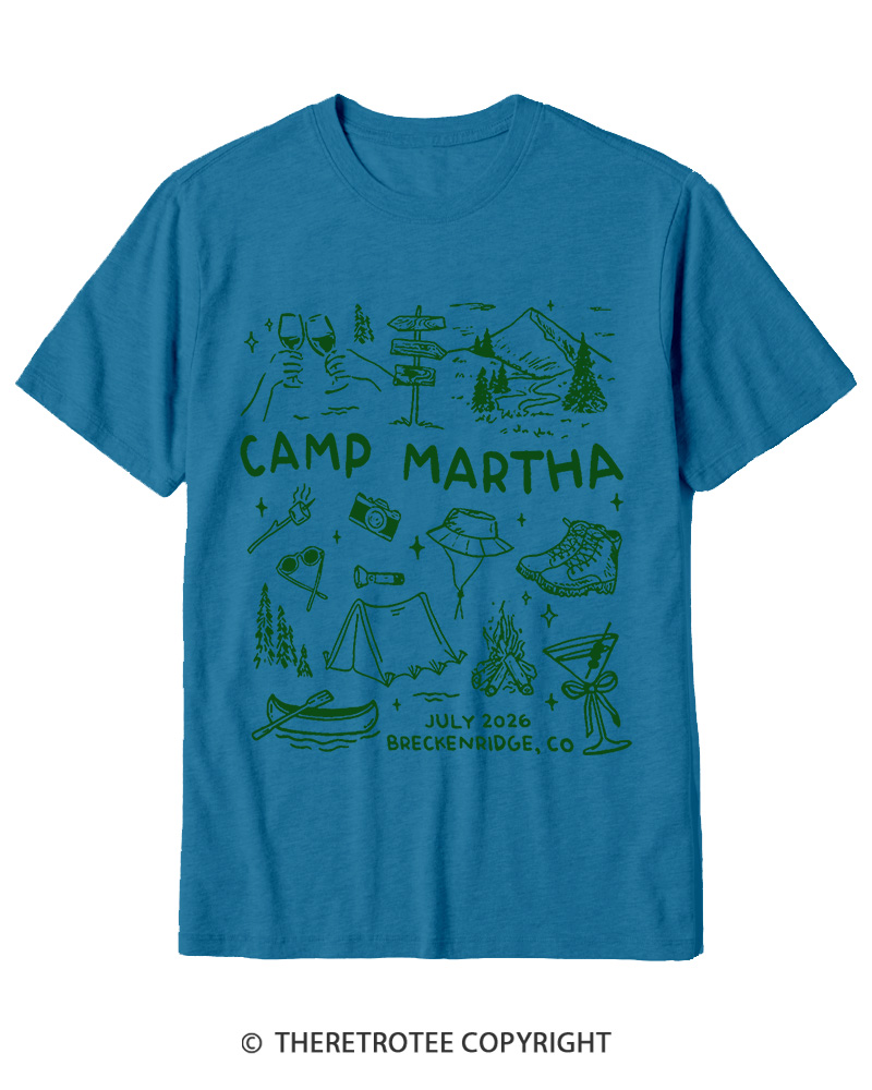 TheRetroTee Vintage Camp Bachelorette Cotton T-Shirt